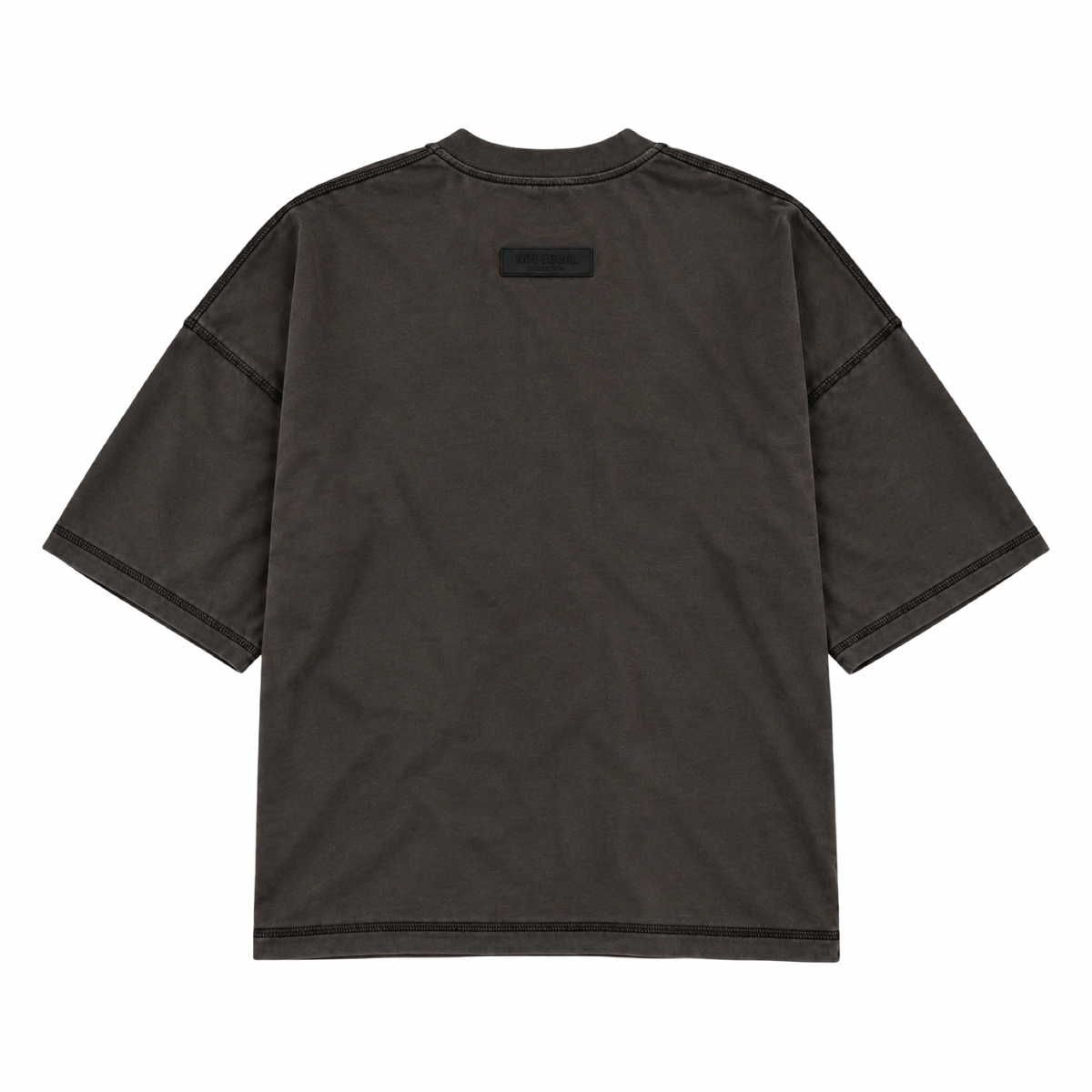 Location Boxy Tee - Gray
