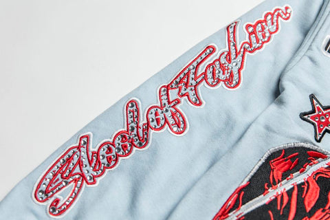 Skool of Fashion Best Friends Zip-up - Blue